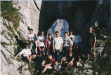 Group photo at Witch's Eye 16th July (227 kb)